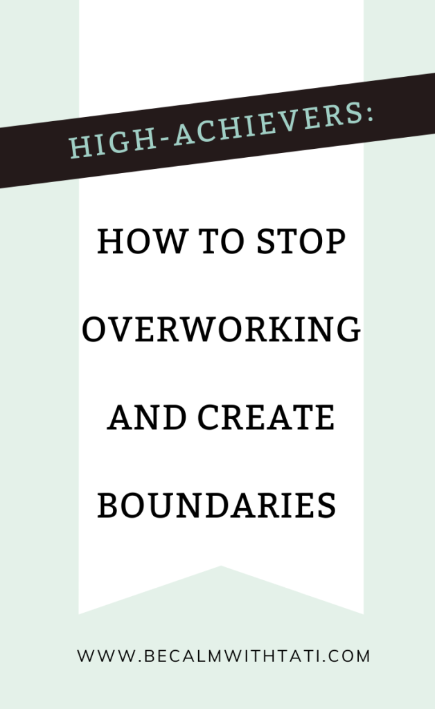How To Stop Overworking With High-Functioning Anxiety
