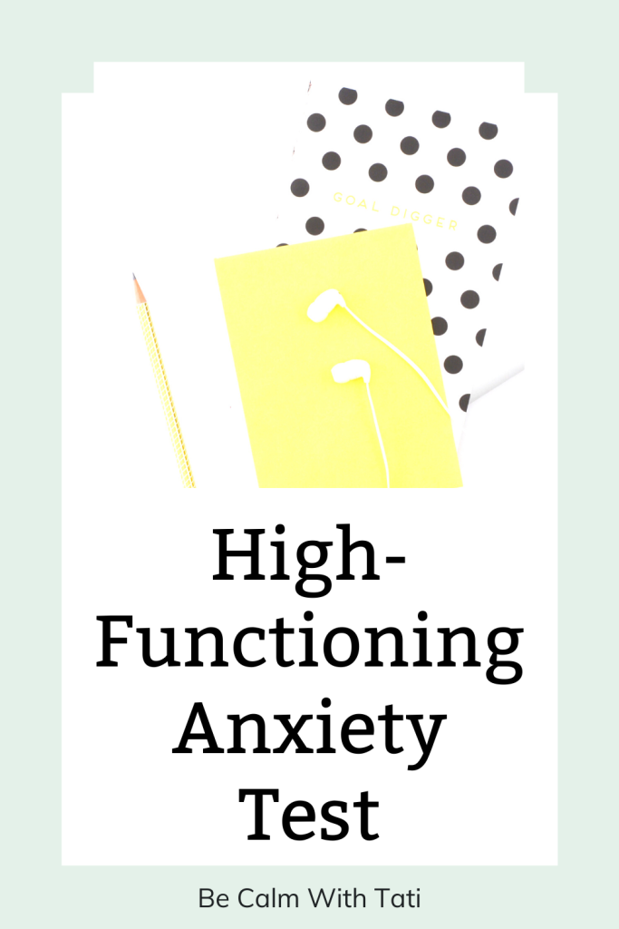 High-Functioning Anxiety Test