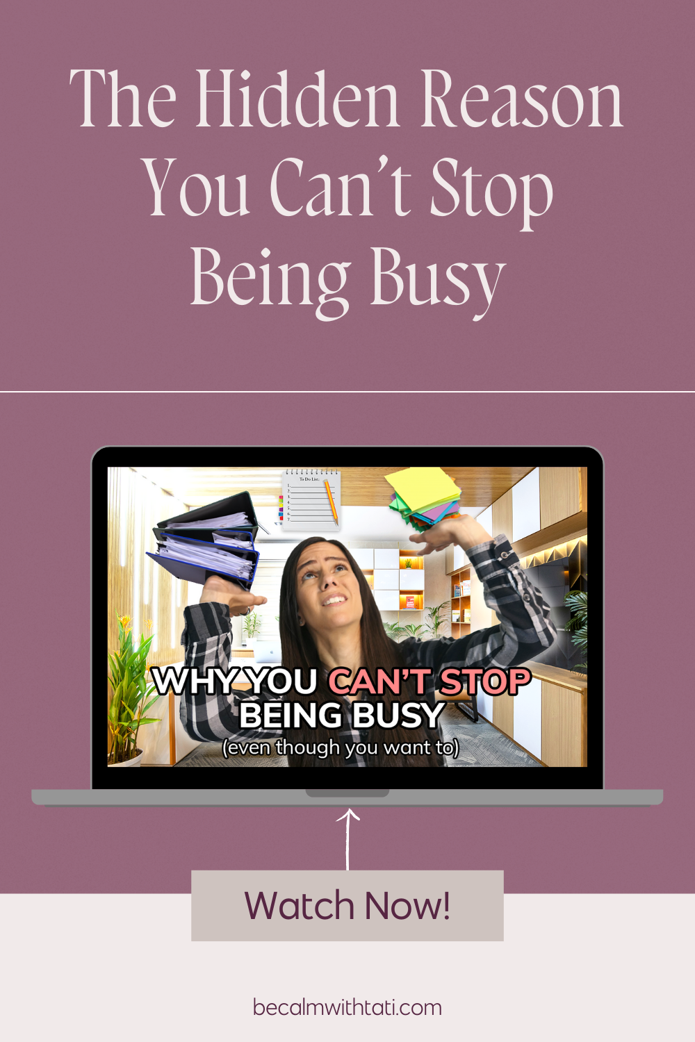 The Hidden Reason You Can’t Stop Being Busy