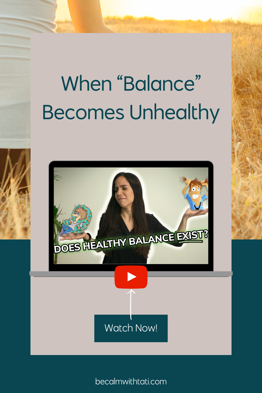 When “Balance” Becomes Unhealthy